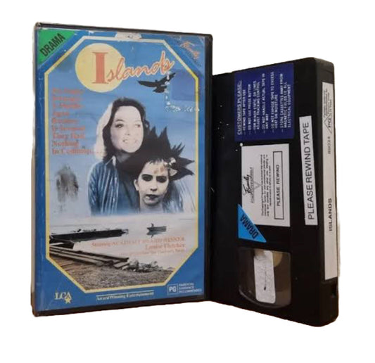 VHS ISLANDS 1984 Louise Ffletcher Family Entertainment Movie Youth Drama