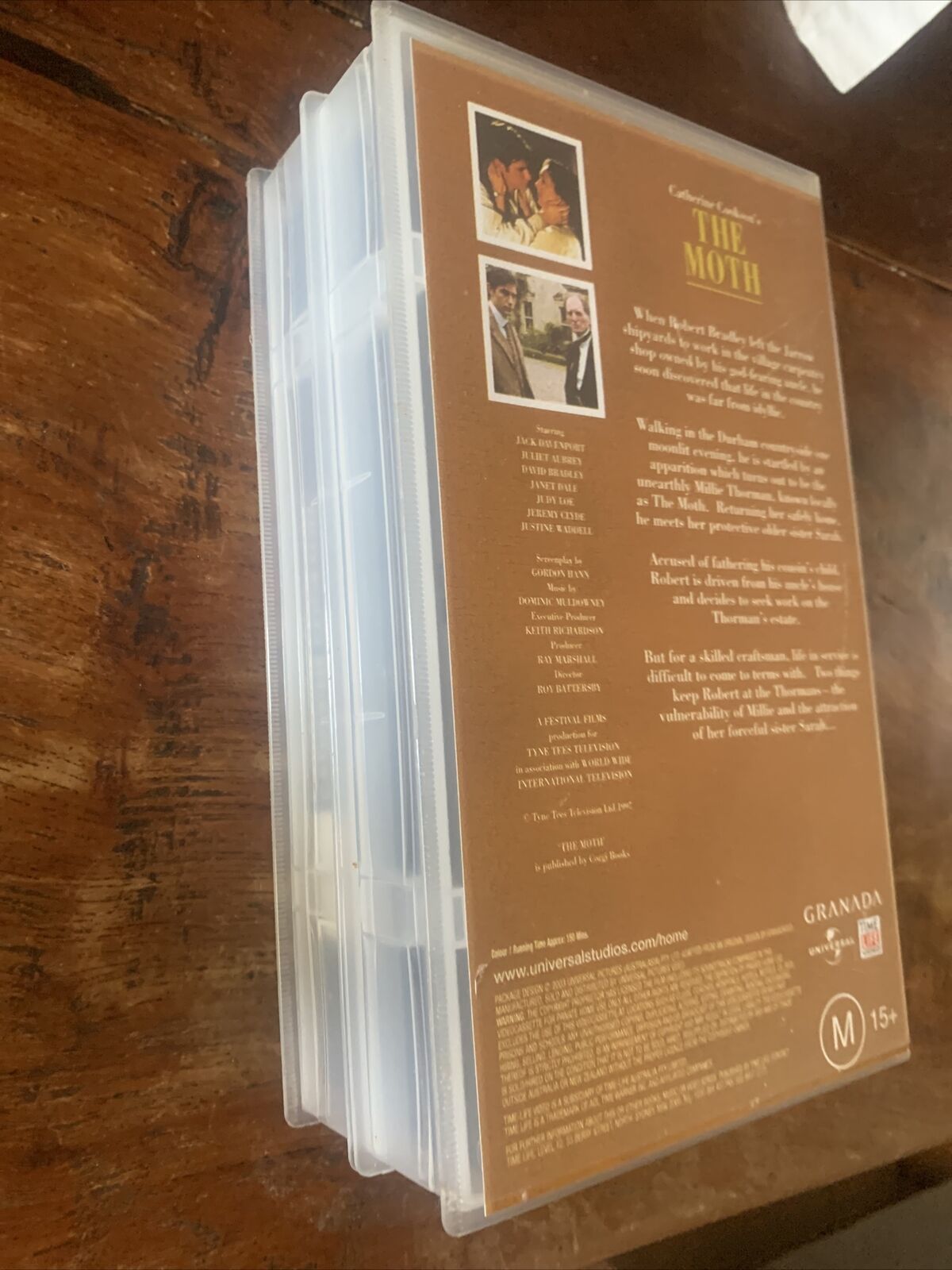 VHS The Cookson Collection THE MOTH Catherine Cookson VIDEO Tape 2 PK Shipyard