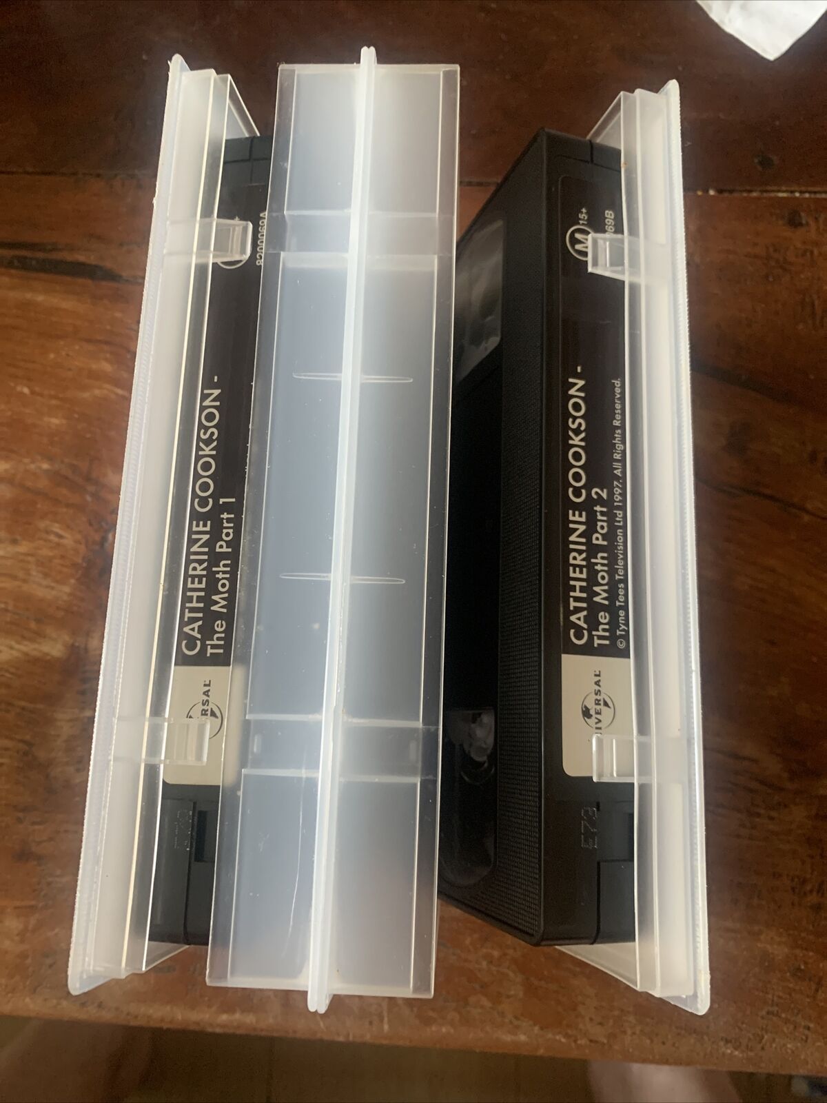 VHS The Cookson Collection THE MOTH Catherine Cookson VIDEO Tape 2 PK Shipyard