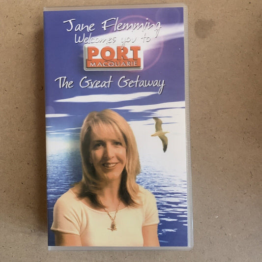 VHS Jane Flemming Welcomes You To PORT  MACQUARIE The Great Getaway 1998 Aussie