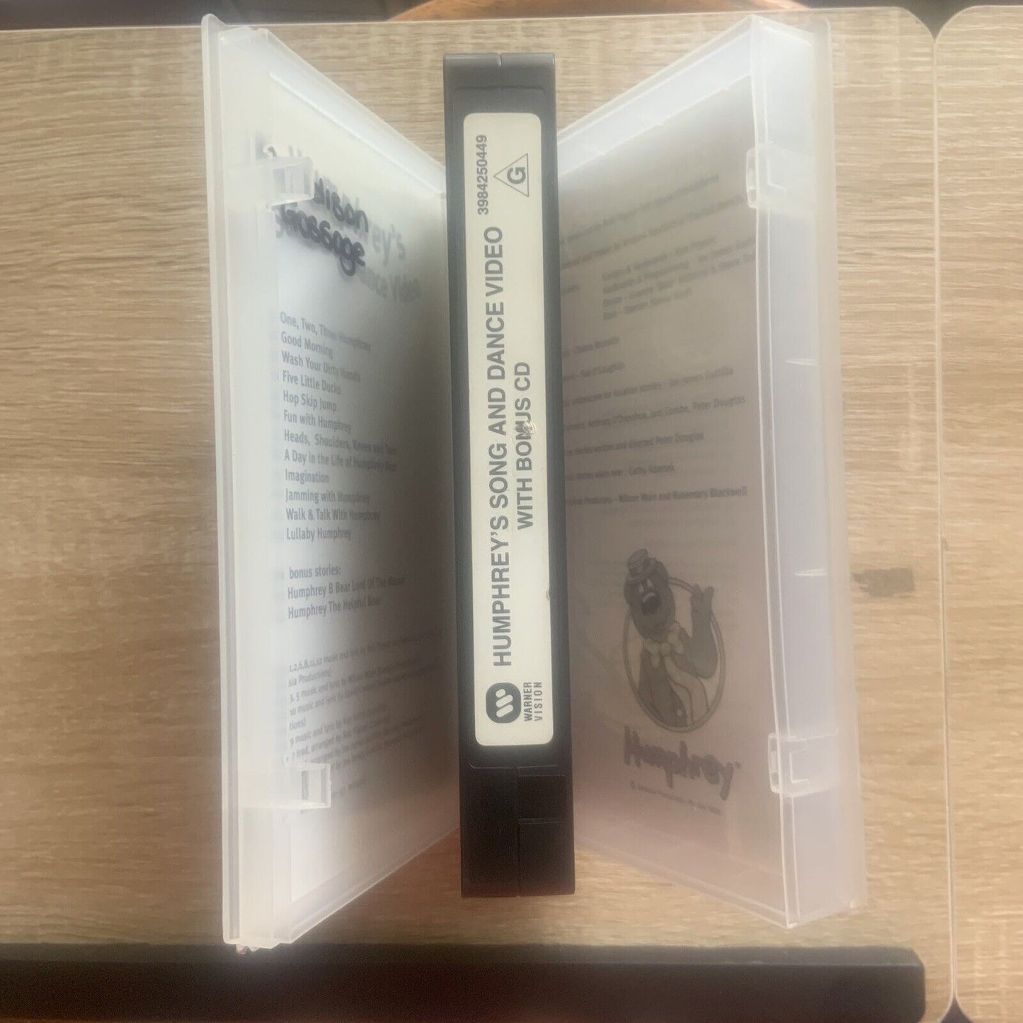 VHS Humphrey B Bear Humphrey's Song And Dance Video 1998 PAL Video Australia