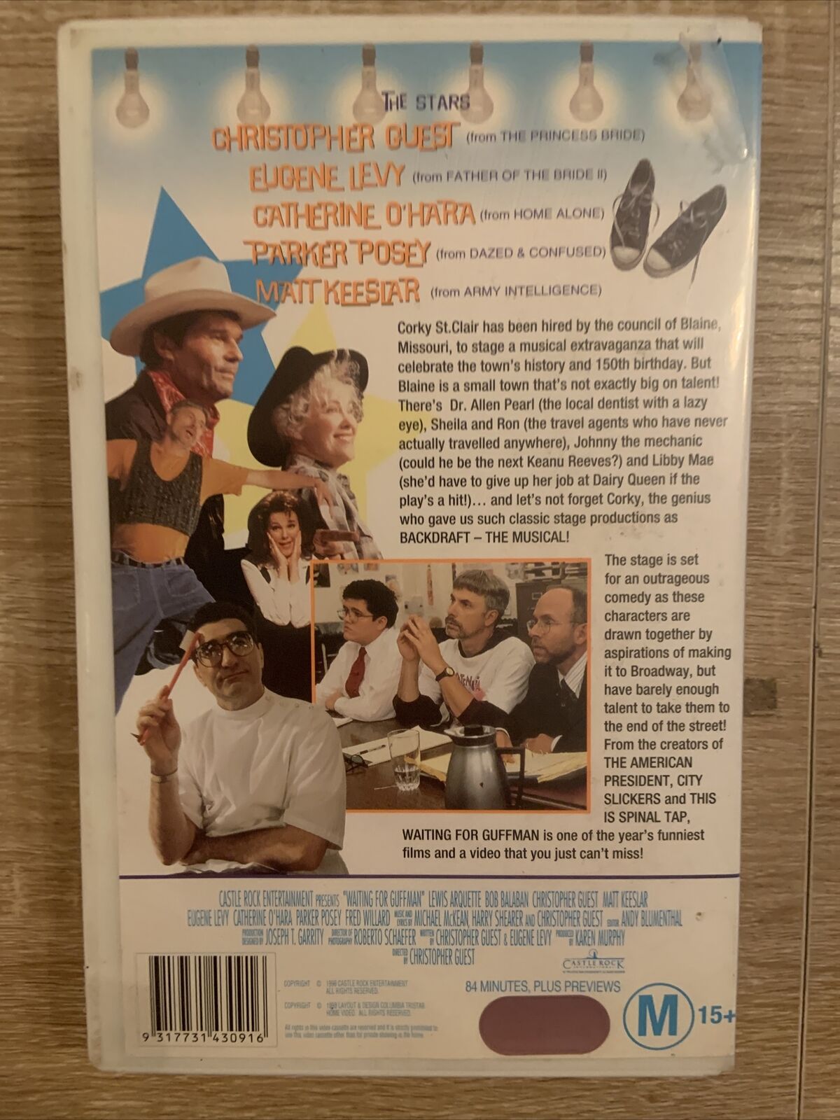 VHS WAITING FOR GUFFMAN Christopher Guest 1st Release Video Cassette Comedy BIG