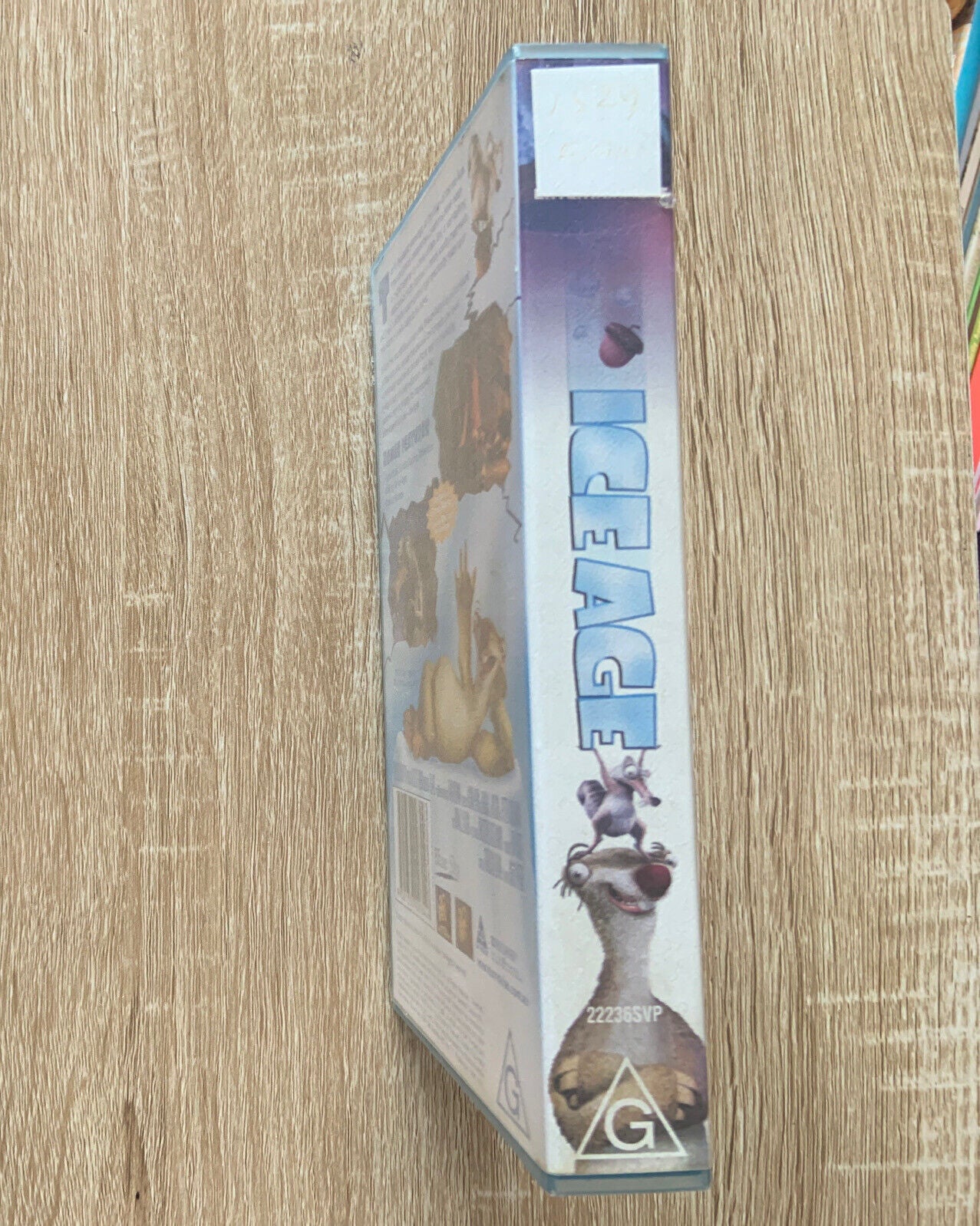 VHS ICE AGE 2002 Family Movie Ray Romano John Leguizamo Denis Leary Jack Black