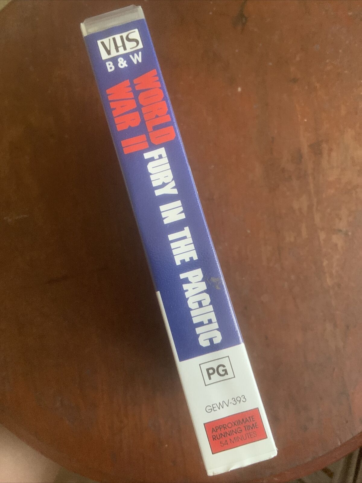 VHS WW2 FURY IN THE PACIFIC Dec 7th 1941 Award Winning Documentary 1991 Video