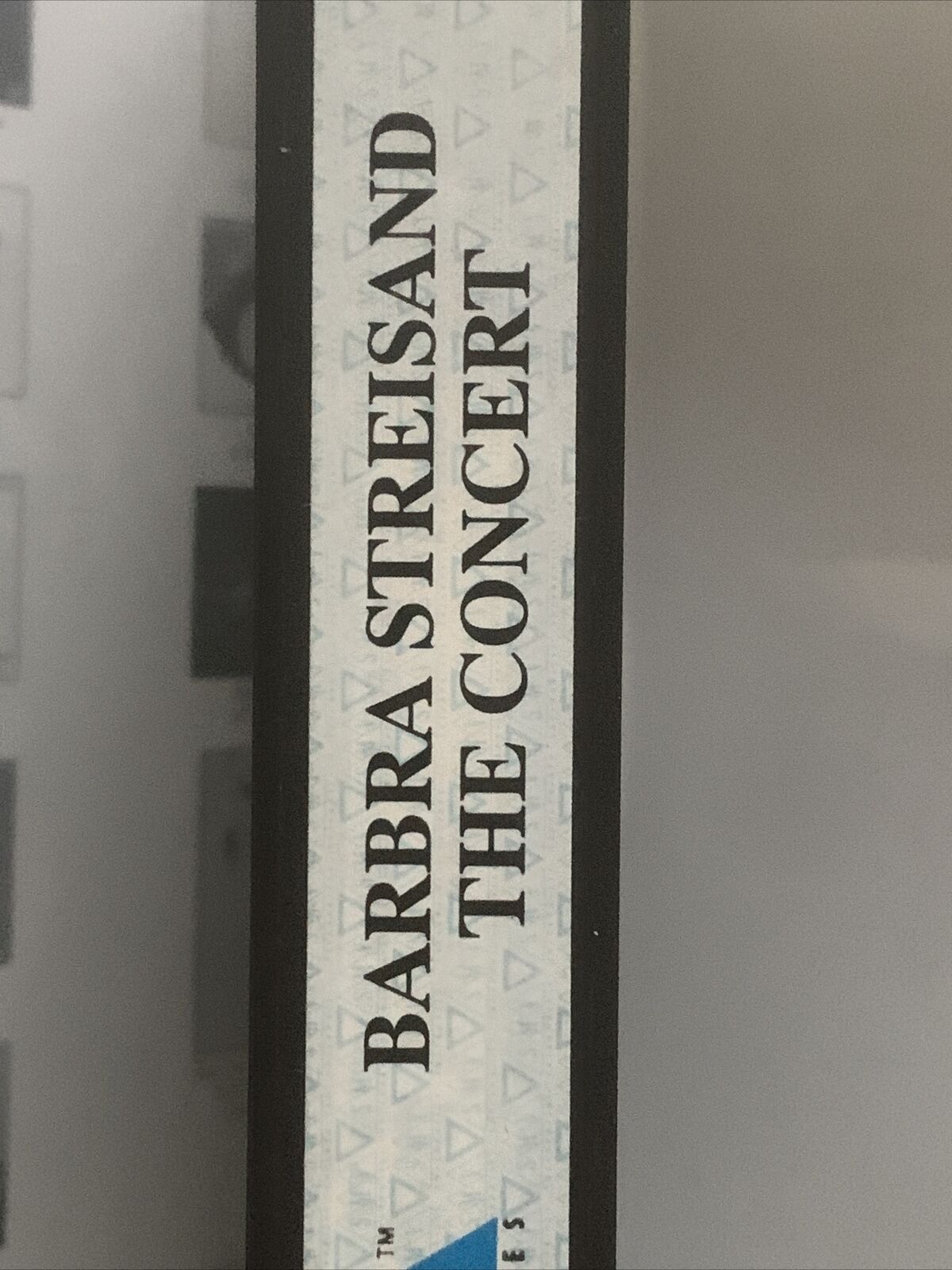 VHS BARBRA The Concert Video Tape Sony Digital Master Madison Square Garden 90’s