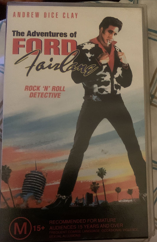 VHS THE ADVENTURES OF FORD FAIRLANE ANDREW DICE CLAY 1990 Video 2002 Release