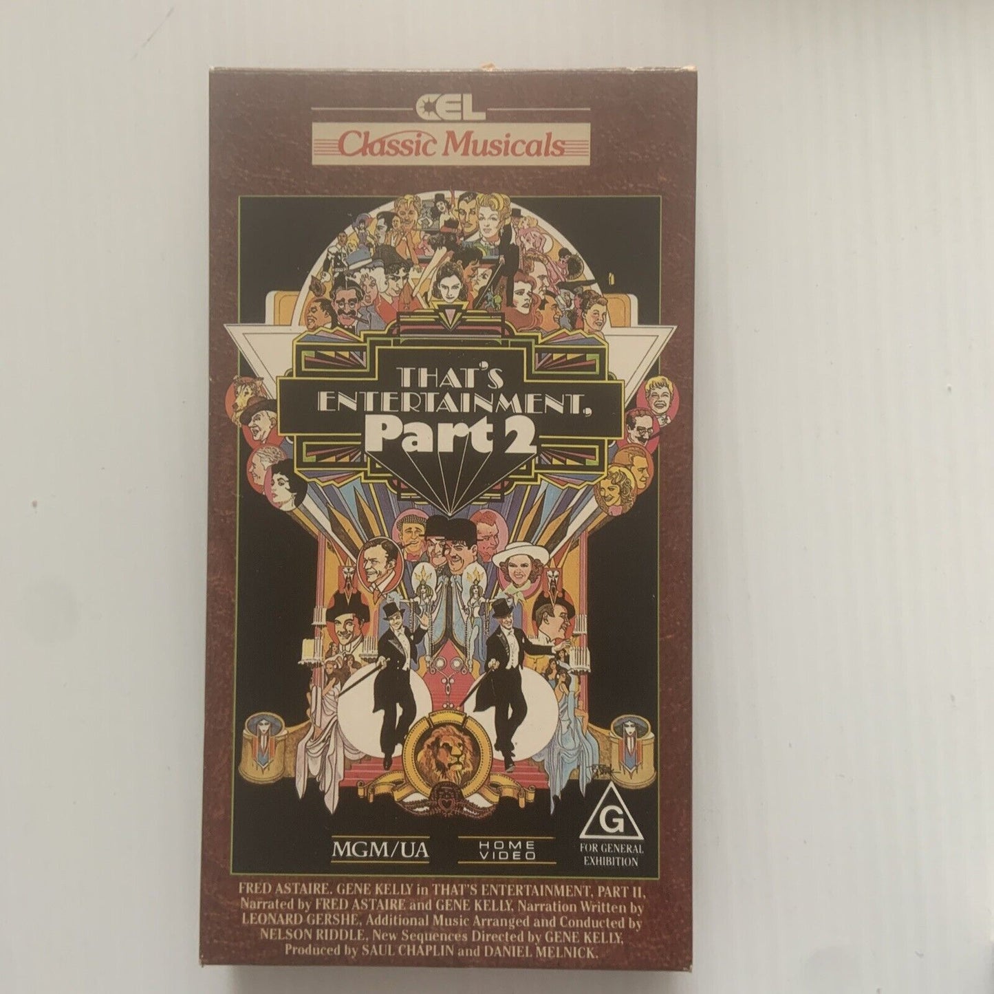 VHS That's Entertainment Part 2 MGM Home Video Movie