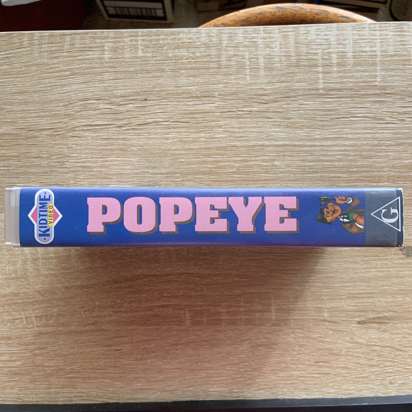 Vintage VHS Kidtime Video POPEYE THE SAILOR MAN Tape Cartoon Animation