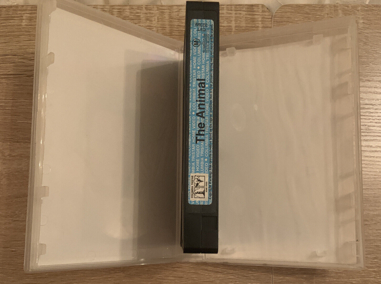 VHS Rob Schneider THE ANIMAL Video Tape Rated PG Colleen Haskell Comedy Big Box