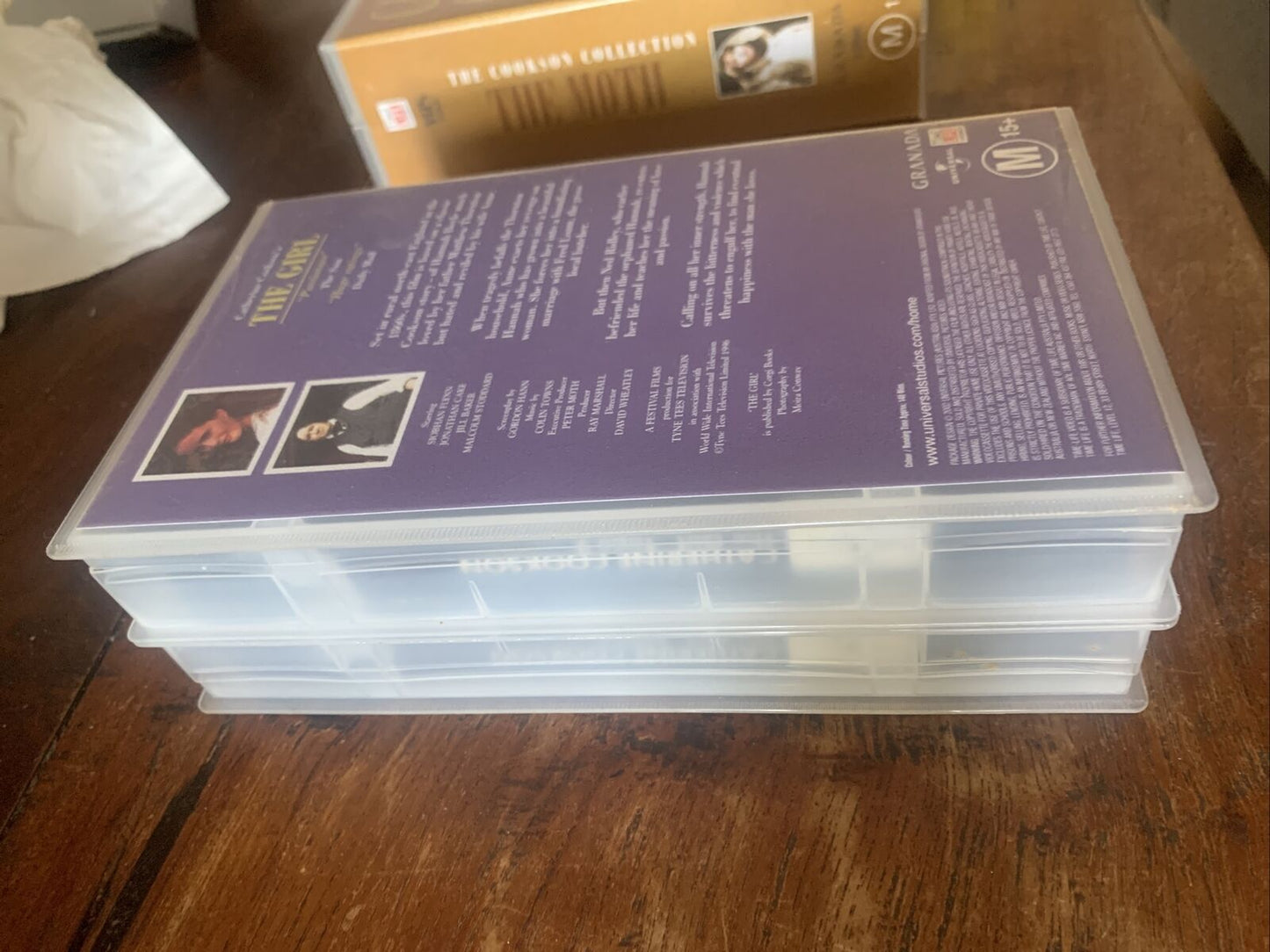 VHS The Cookson Collection THE GIRL Catherine Cookson VIDEO Tape 2 PK Tragedy
