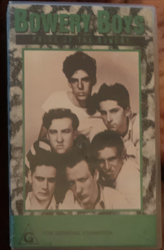 VHS Bowery Boys Pride Of The Bowery HS VIDEO TAPE 1940 film G Cult Classic