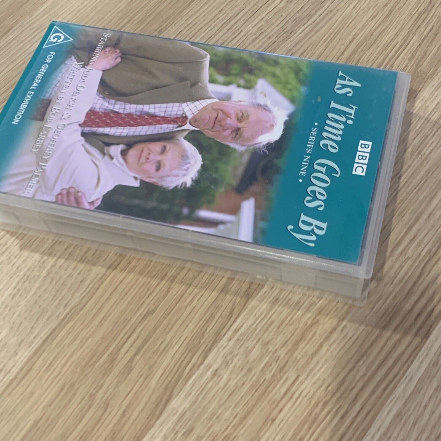 VHS As Time Goes By Series 9 Judi Dench Video Cassette Tape Clear Box PAL G 2004