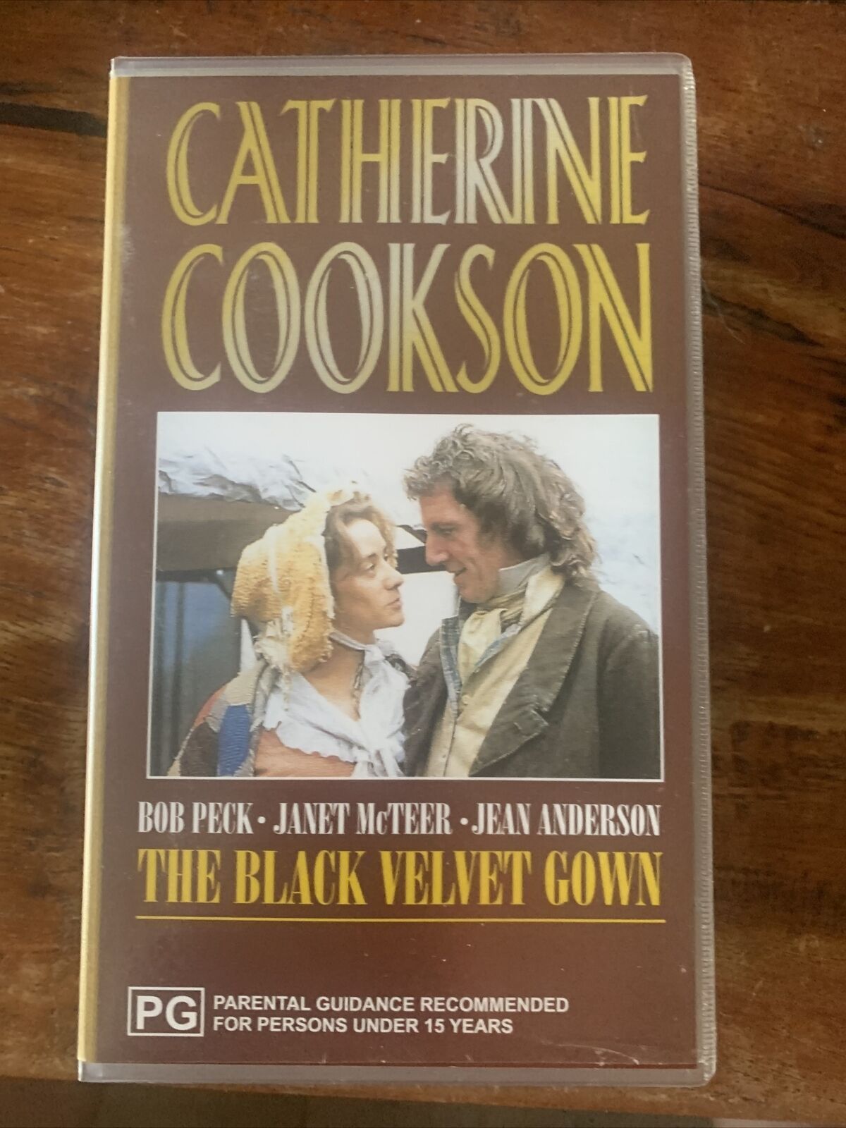 VHS The Cookson Collection THE BLACK VELVET GOWN Catherine Cookson 2 VIDEO Tapes