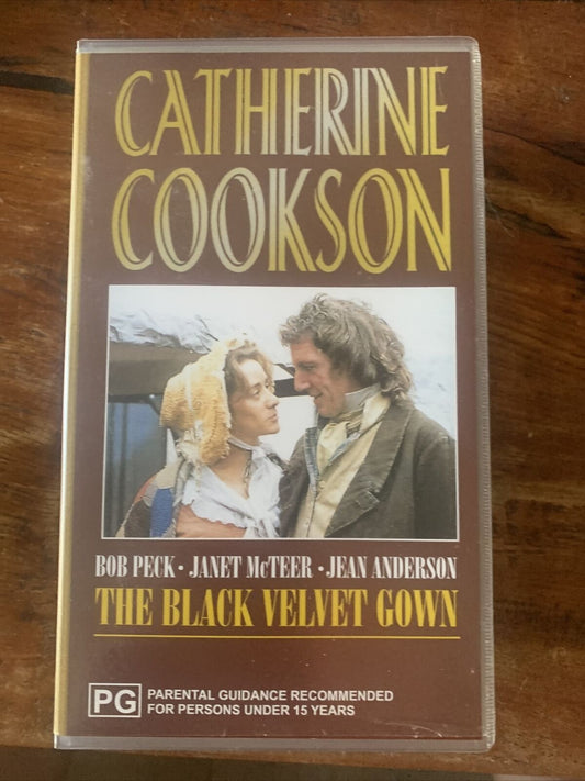 VHS The Cookson Collection THE BLACK VELVET GOWN Catherine Cookson 2 VIDEO Tapes