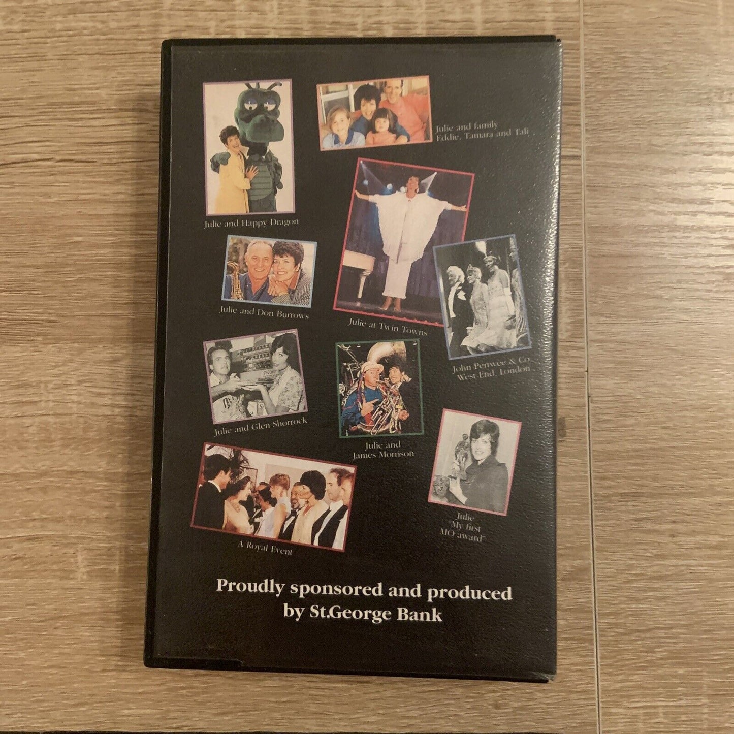 VHS THANK YOU JULIE ANTHONY 25th Anniversary ST GEORGE BANK & VARIETY CLUB VIDEO