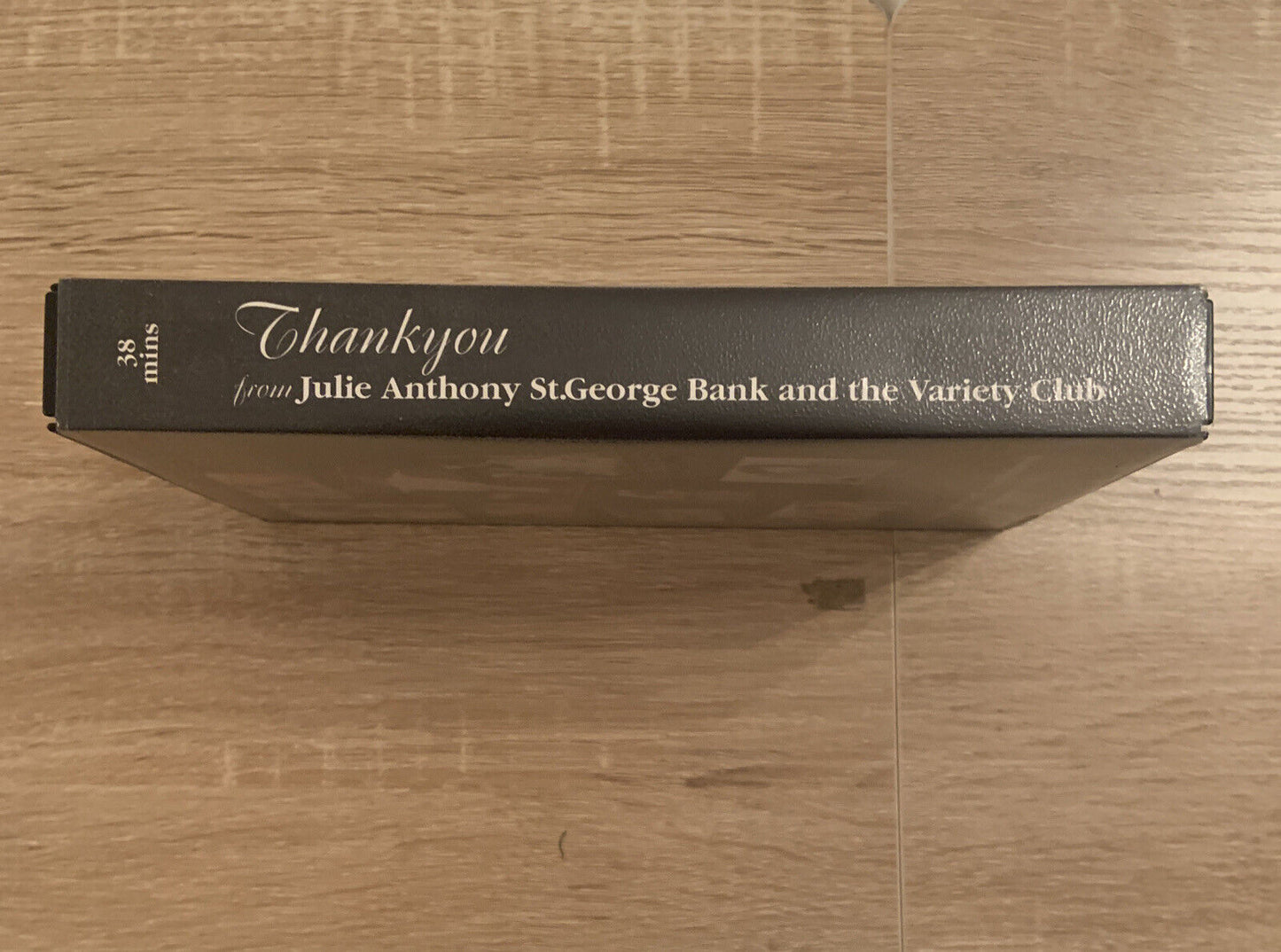 VHS THANK YOU JULIE ANTHONY 25th Anniversary ST GEORGE BANK & VARIETY CLUB VIDEO