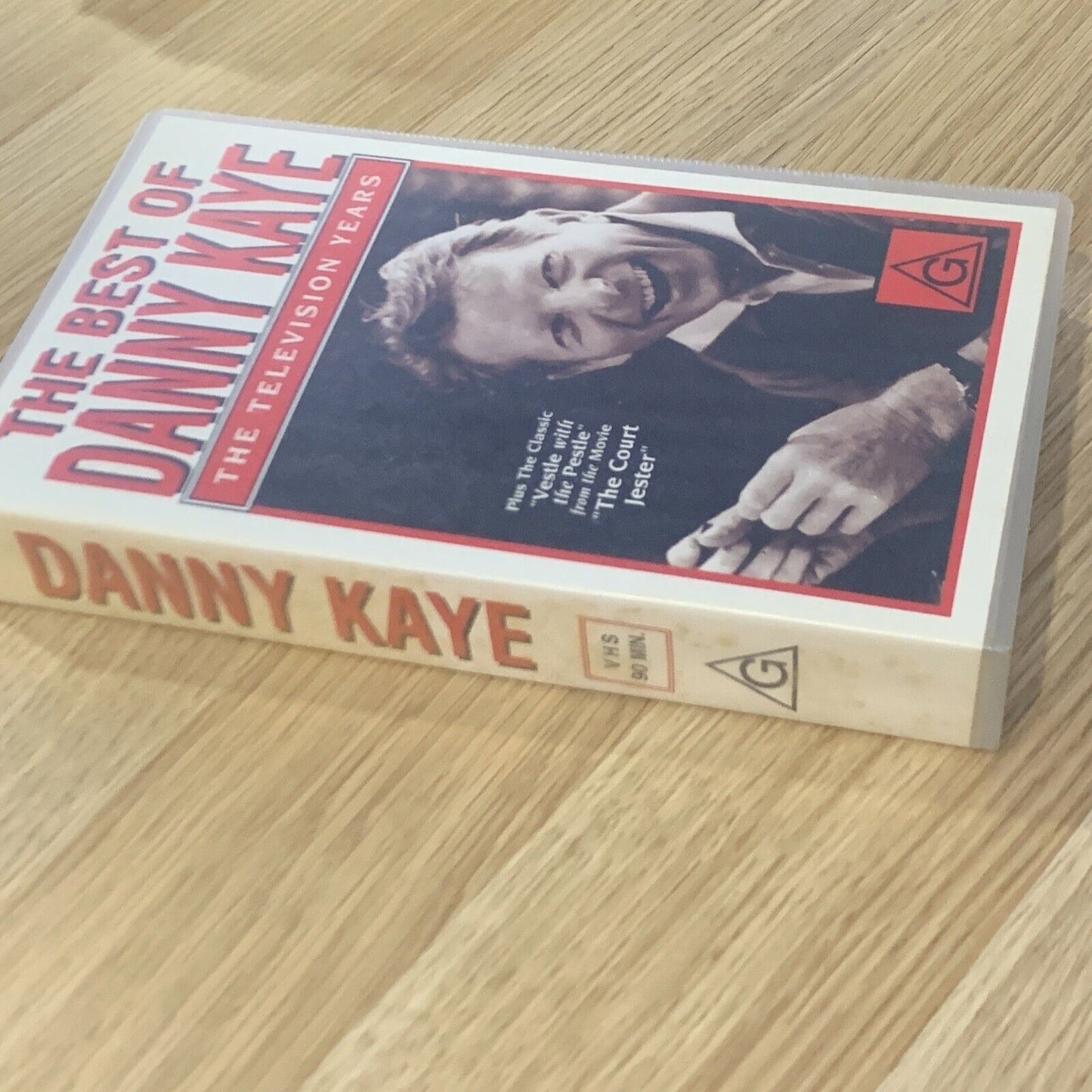 VHS THE BEST OF DANNY KAYE Movie Video Cassette Tape Music Comedy 1993
