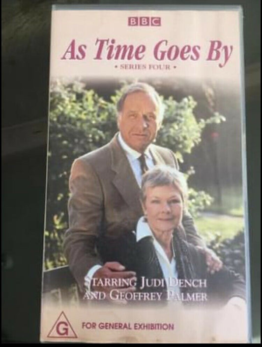 VHS Bundle AS TIME GOES BY TV Series No 4 5 6 *6 Videos 3 Box Sets Judy Dench