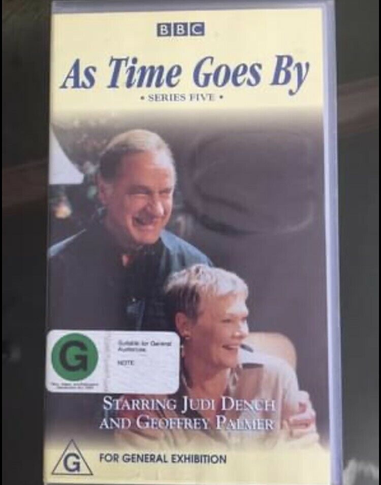 VHS Bundle AS TIME GOES BY TV Series No 4 5 6 *6 Videos 3 Box Sets Judy Dench