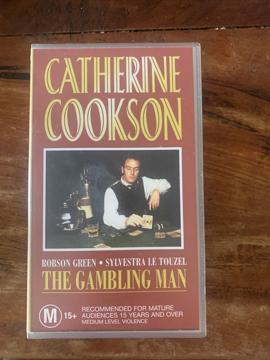 VHS The Cookson Collection THE GAMBLING MAN Catherine Cookson VIDEO Tape 2 Pack