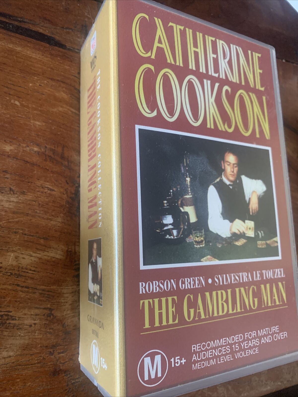 VHS The Cookson Collection THE GAMBLING MAN Catherine Cookson VIDEO Tape 2 Pack