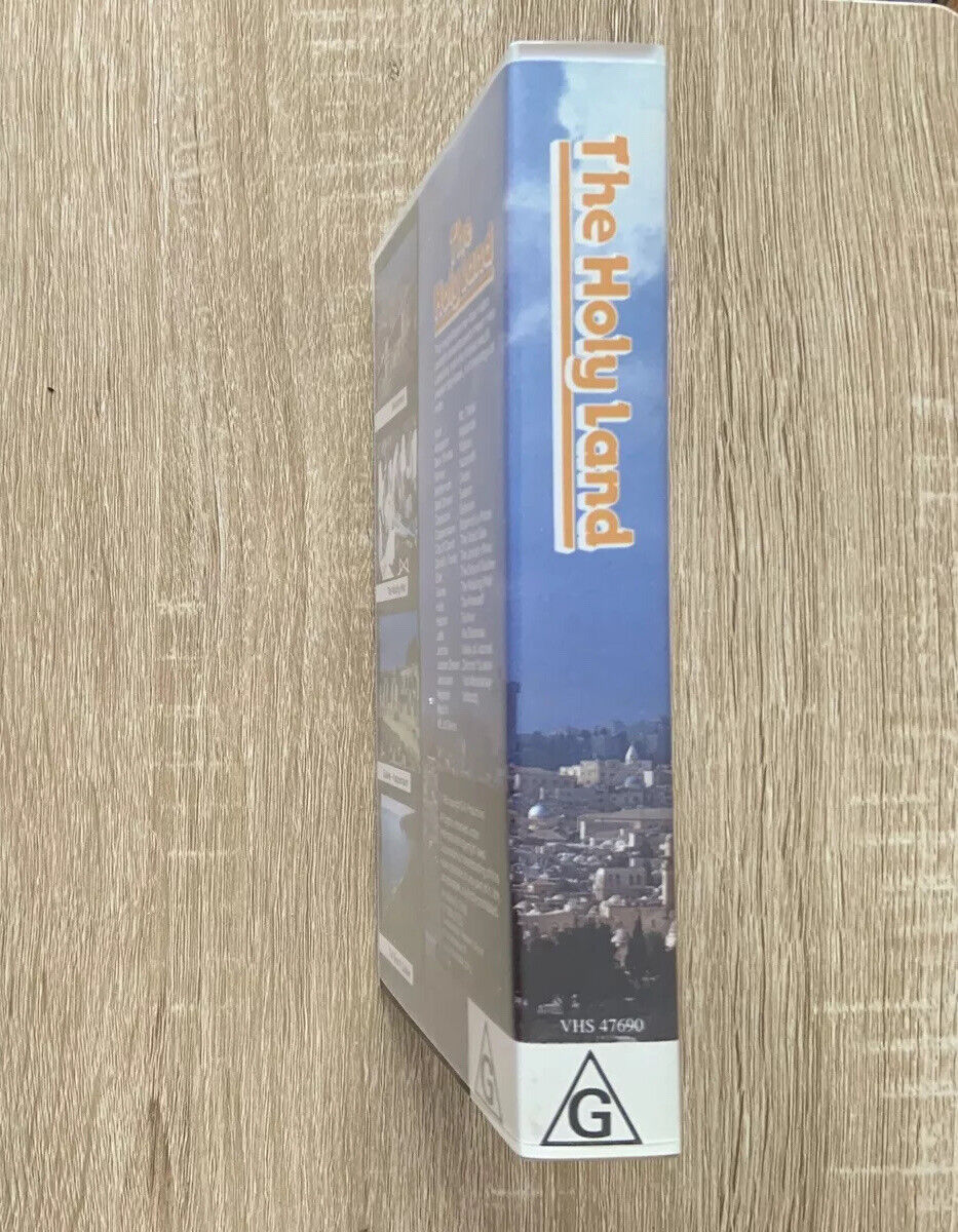 VHS The Holy Land An Incredible Journey G 1985 Video Tape 57 Mins Documentary
