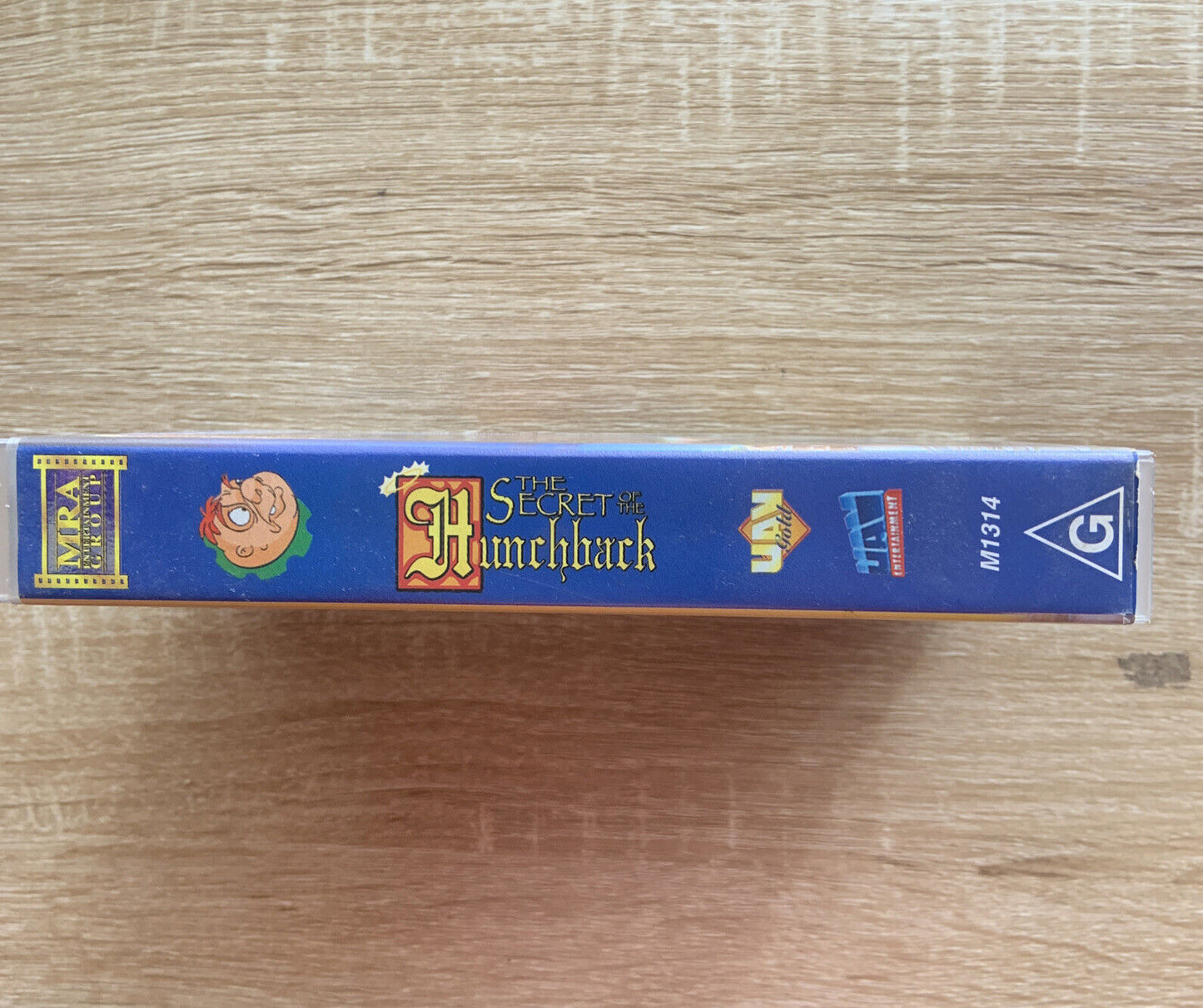 VHS THE SECRET OF THE HUNCHBACK Pal Video Tape Movie Childrens Animation