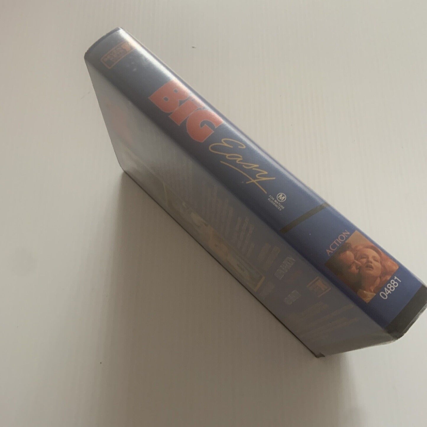 VHS THE BIG EASY 1986 Movie Dennis Quaid Ned Beatty Green Video Tape Action Rom