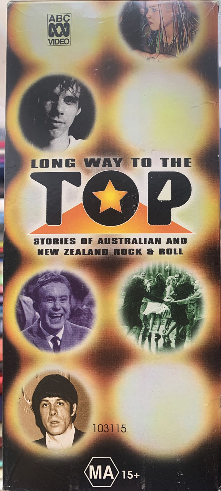 VHS LONG WAY TO THE TOP  3 Video Cassette Tape Box Set 6 Episodes Australia NZ