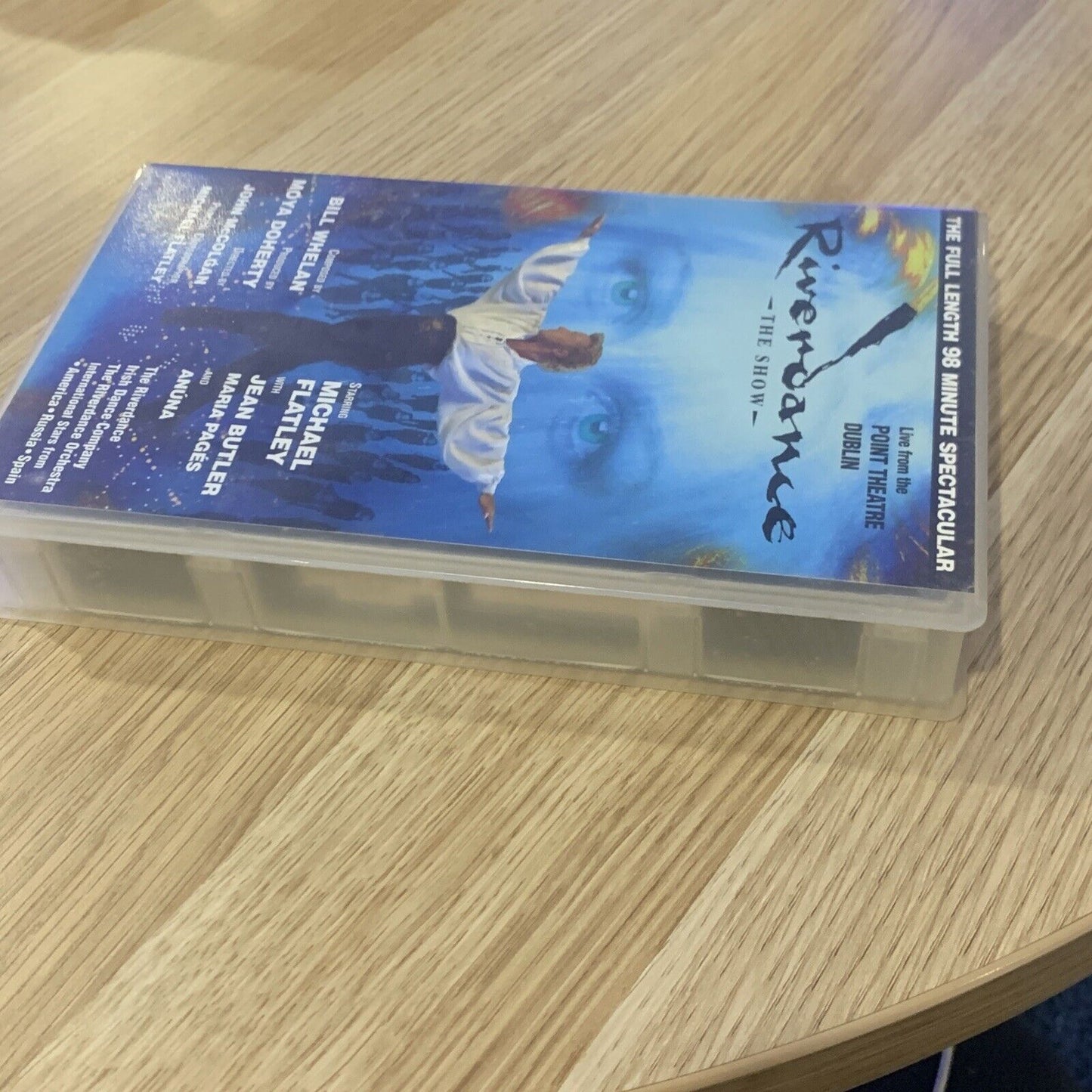 VHS RIVERDANCE The Show 1995 Video Michael Flatley Live From The Point Theatre