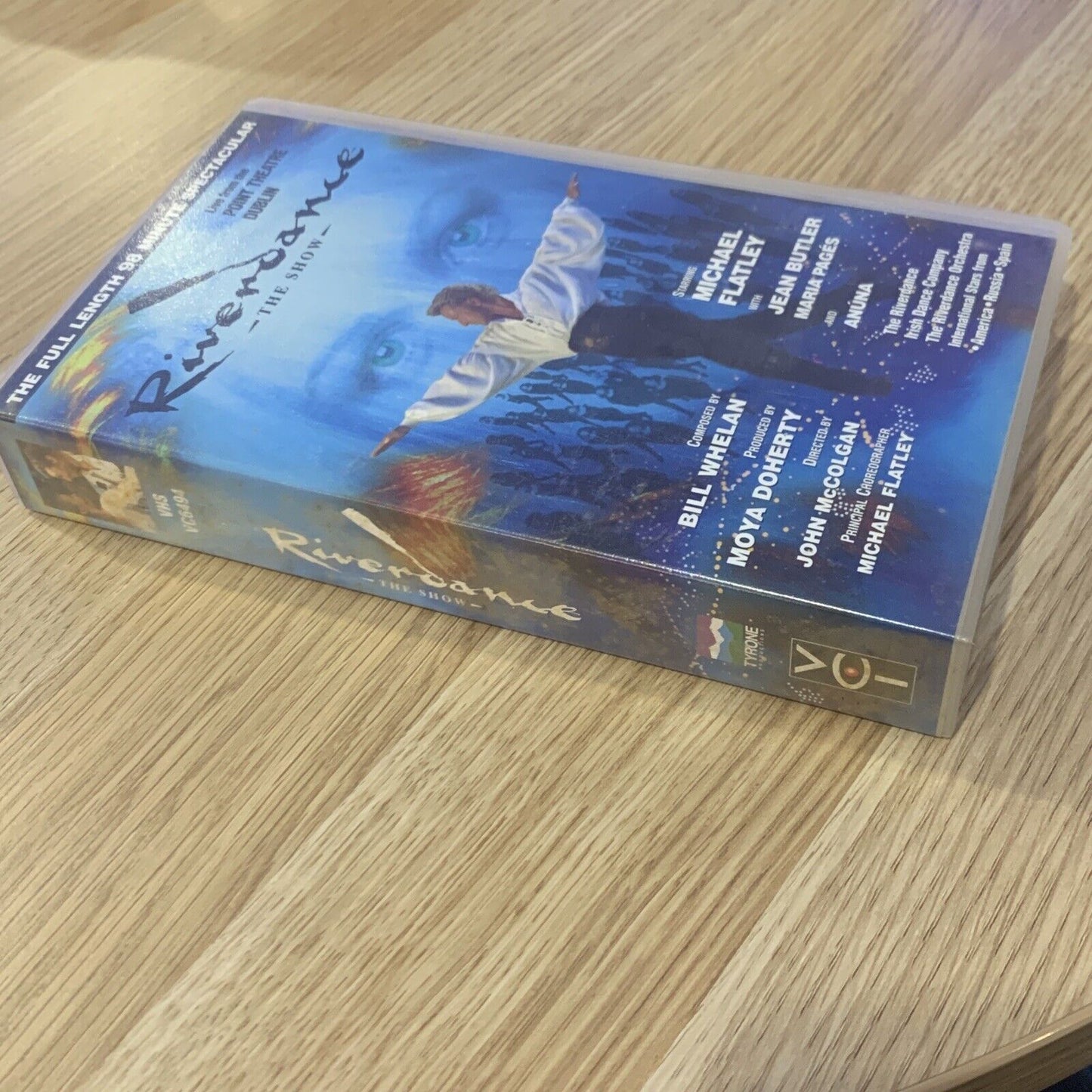 VHS RIVERDANCE The Show 1995 Video Michael Flatley Live From The Point Theatre