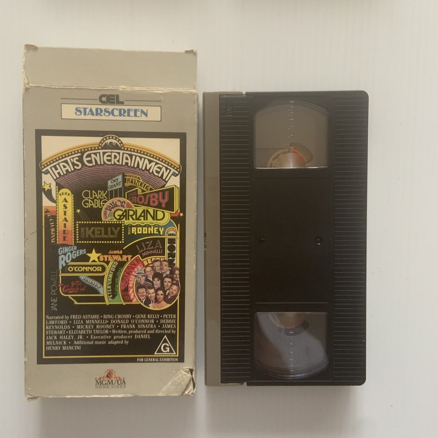 VHS That's Entertainment Fred Astaire Gene Kelly Bing Crosby 1974 Documentary