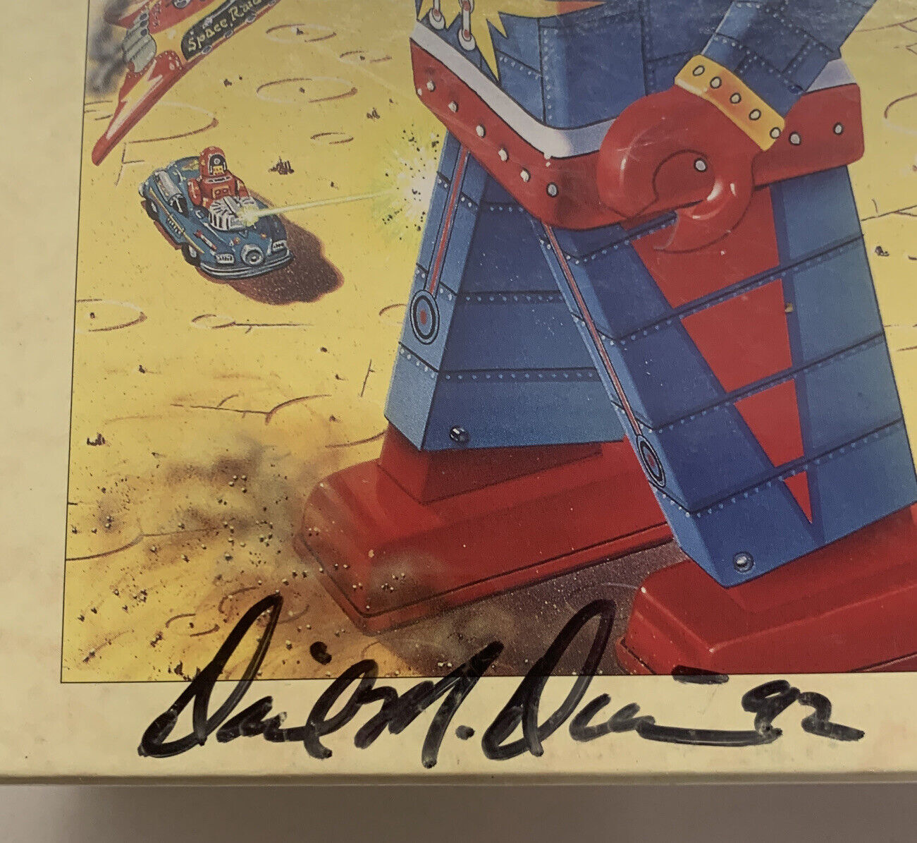 Jigsaw Puzzle SPACE BATTLE 315pc Toys Club TIN TOY MUSEUM Artist David M Davis