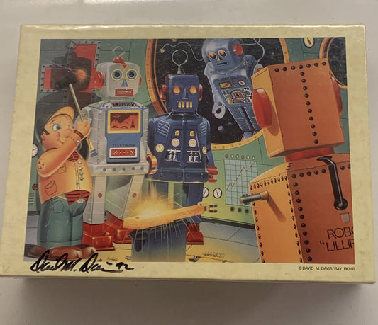 Jigsaw Puzzle SPACE CONCERT 315pc Toys Club TIN TOY MUSEUM artist David M Davis