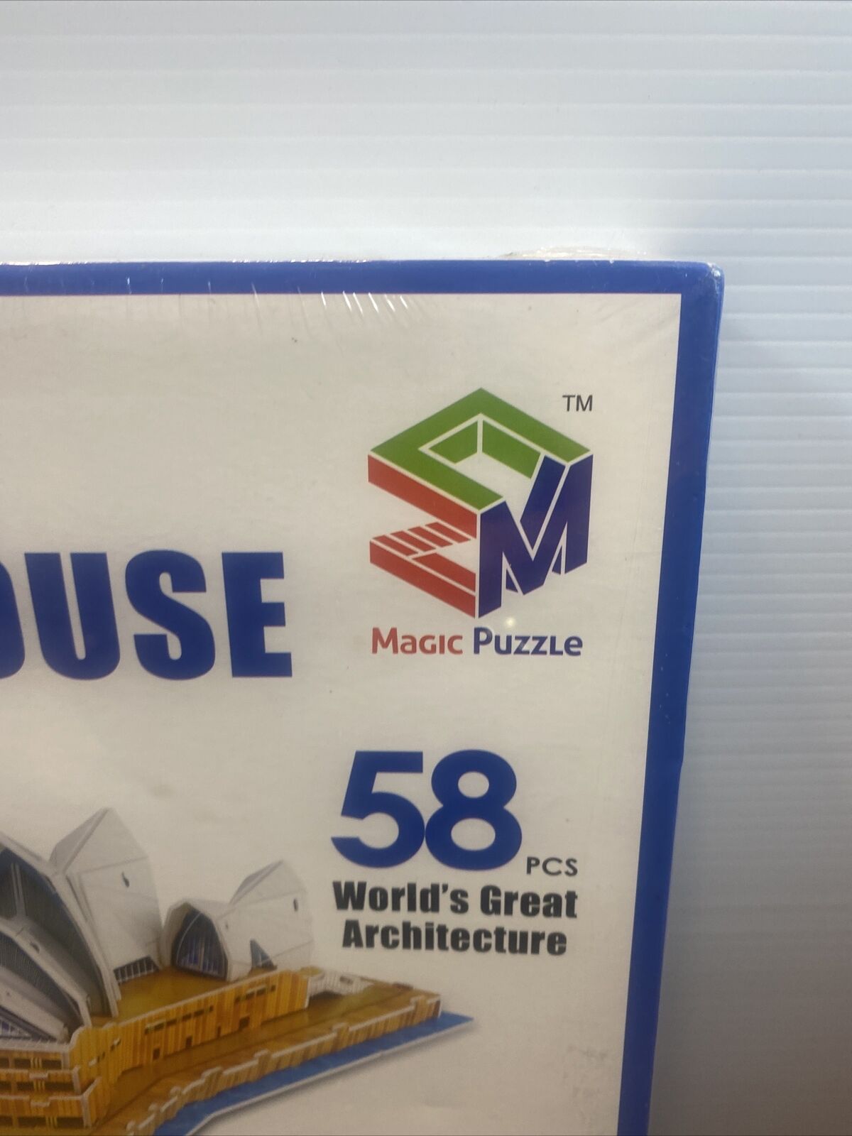 New Magic Puzzle SYDNEY OPERA HOUSE 3D Puzzle 58 pieces sealed G168-2 Architect