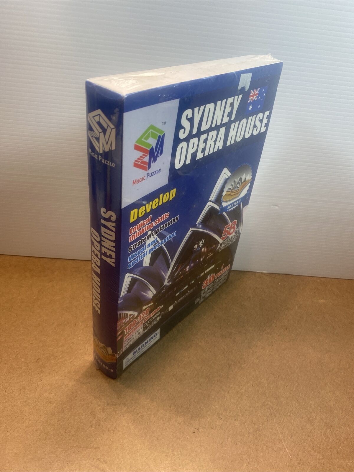 New Magic Puzzle SYDNEY OPERA HOUSE 3D Puzzle 58 pieces sealed G168-2 Architect