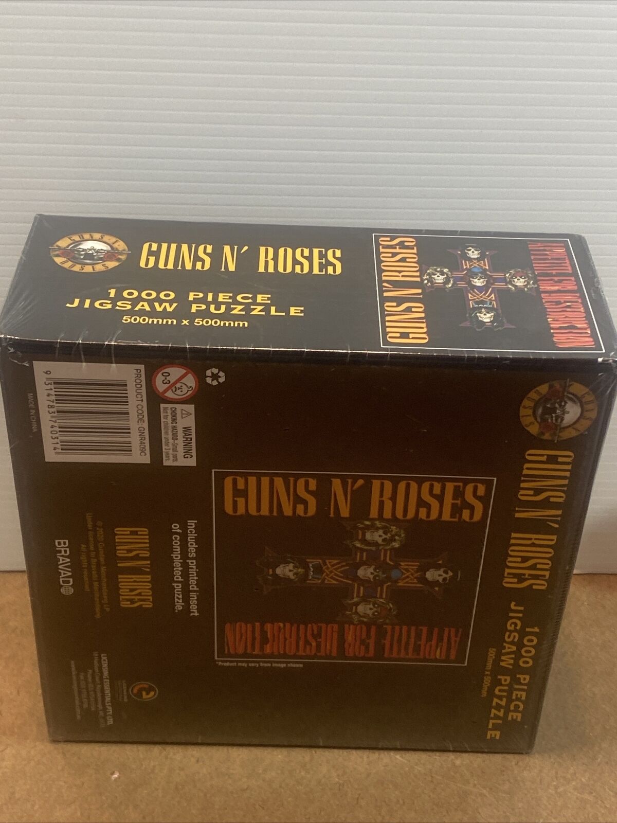 GUNS n ROSES Jigsaw Puzzle Appetite for Destruction 1000 Pieces NEW Sealed