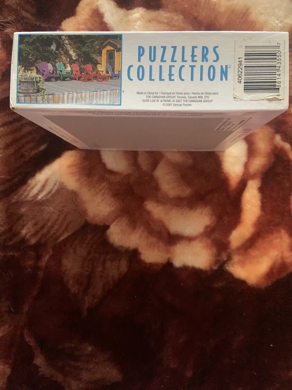 New Jigsaw Puzzle MUSKOKA CHAIRS Puzzlers Collection 750 piece Sealed