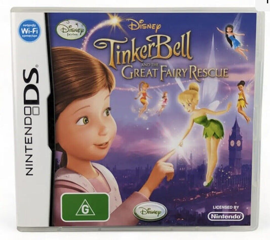 Nintendo DS Disney Tinker Bell and the Great Fairy Rescue  2010 NO Manual