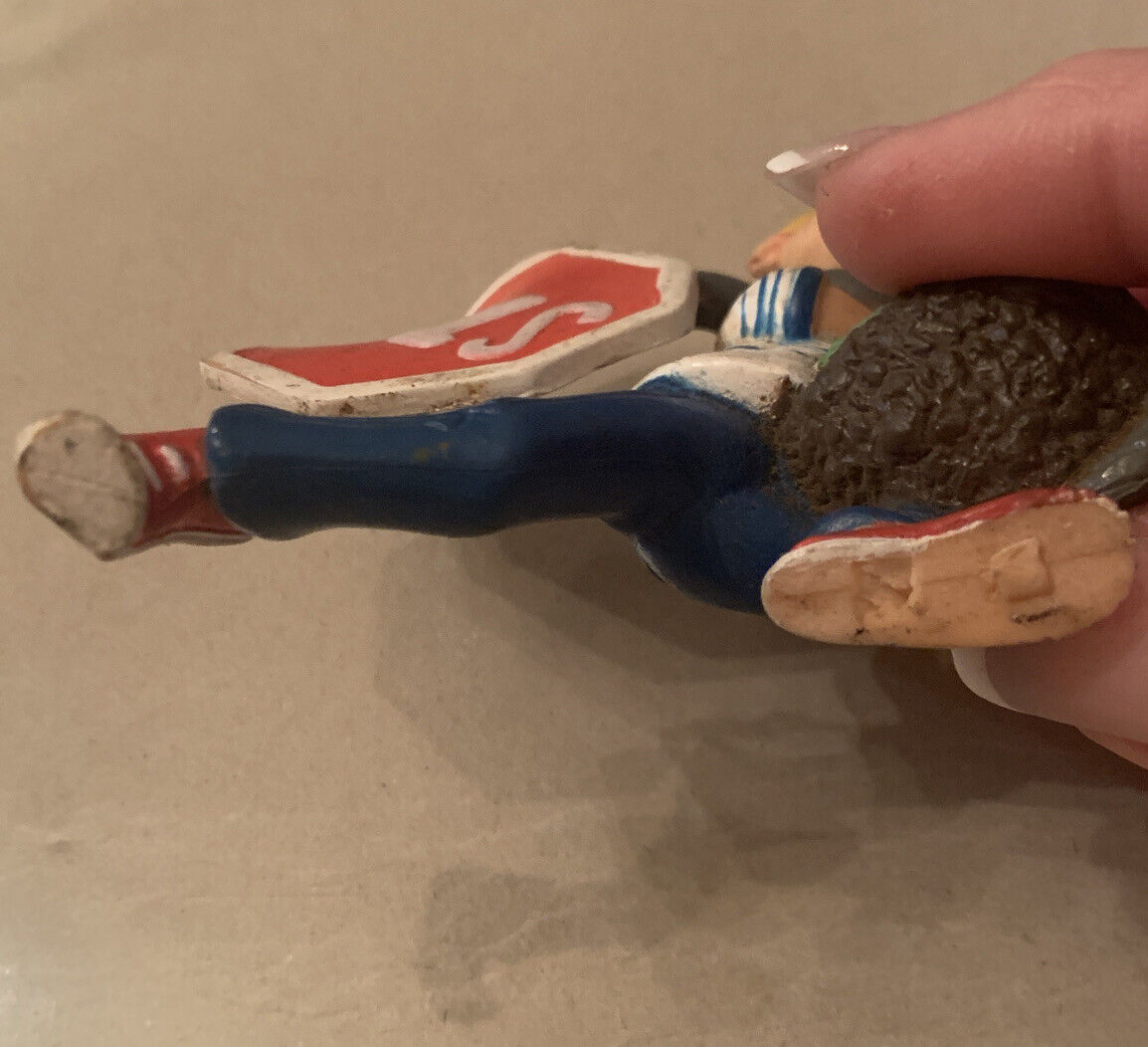 Toy Skateboard Smack Ups 1986 Playtime Sammy Stop Sign Figure Only NO Skateboard