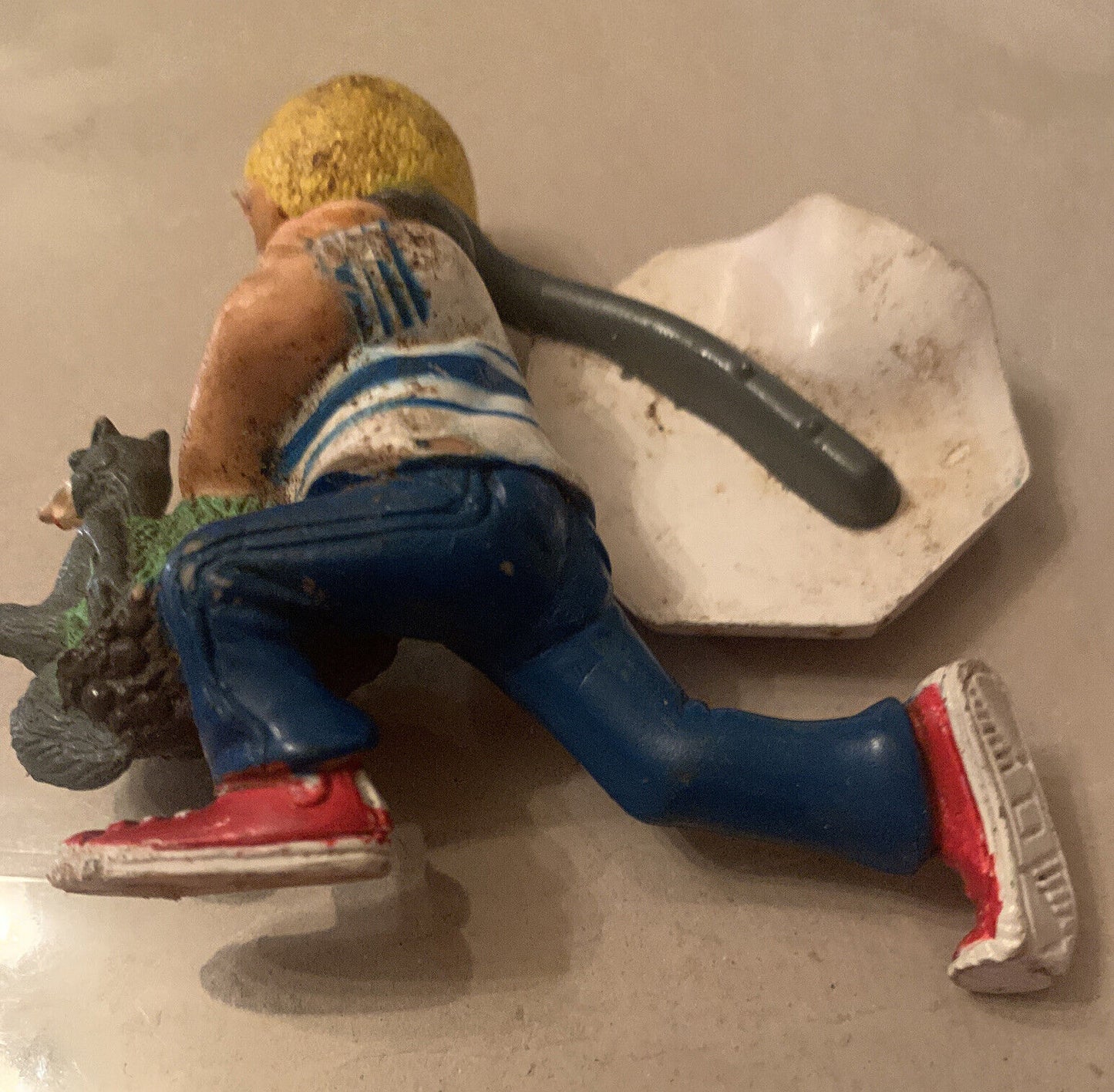 Toy Skateboard Smack Ups 1986 Playtime Sammy Stop Sign Figure Only NO Skateboard