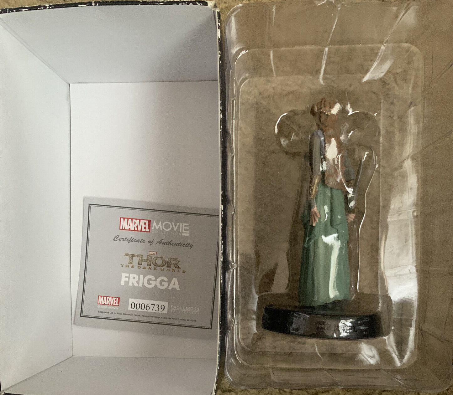 EAGLEMOSS Frigga Action Figure Marvel Movie Collection #68 12cm Figurine NEW Box