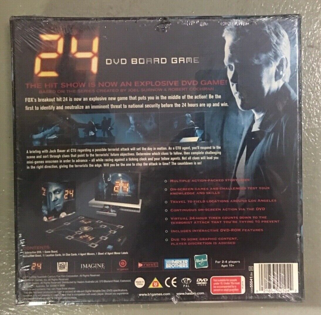 DVD 24 2006 Complete Box TV Show Series Jack Bauer NEW Sealed Board Game