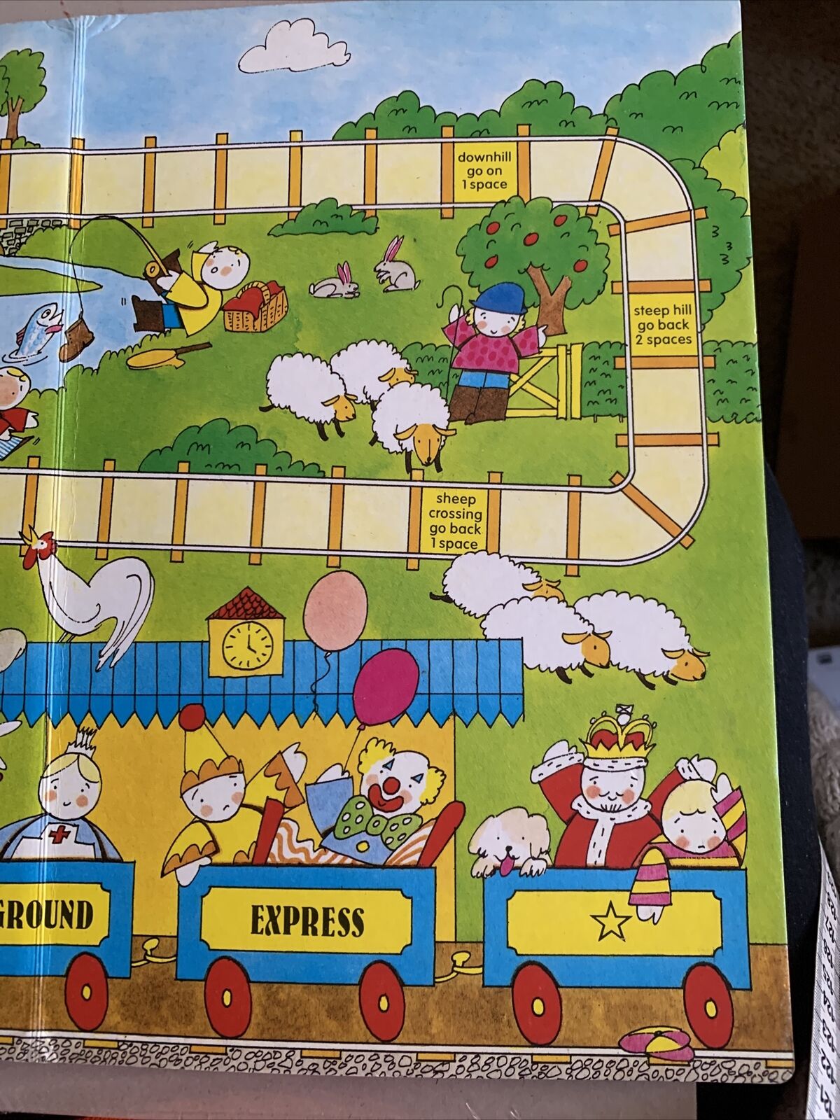 BOOK OF BOARD GAMES Book ONLY Rod Campbell's  1984 Vintage Sticker Marks