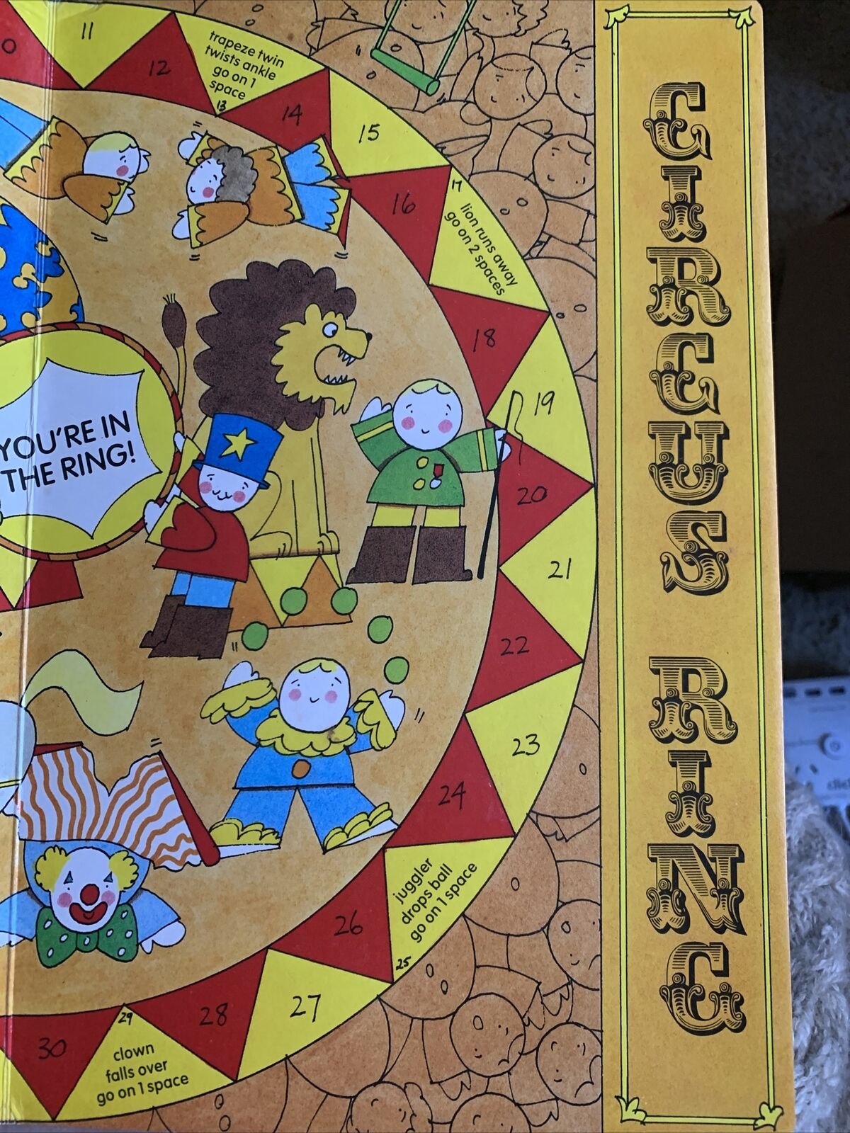 BOOK OF BOARD GAMES Book ONLY Rod Campbell's  1984 Vintage Sticker Marks
