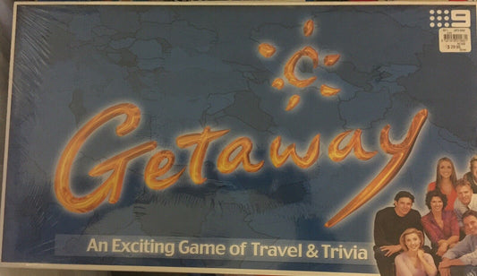 GETAWAY An Exciting Game Of Travel & Trivia Nine Network 2004 Board Game NEW