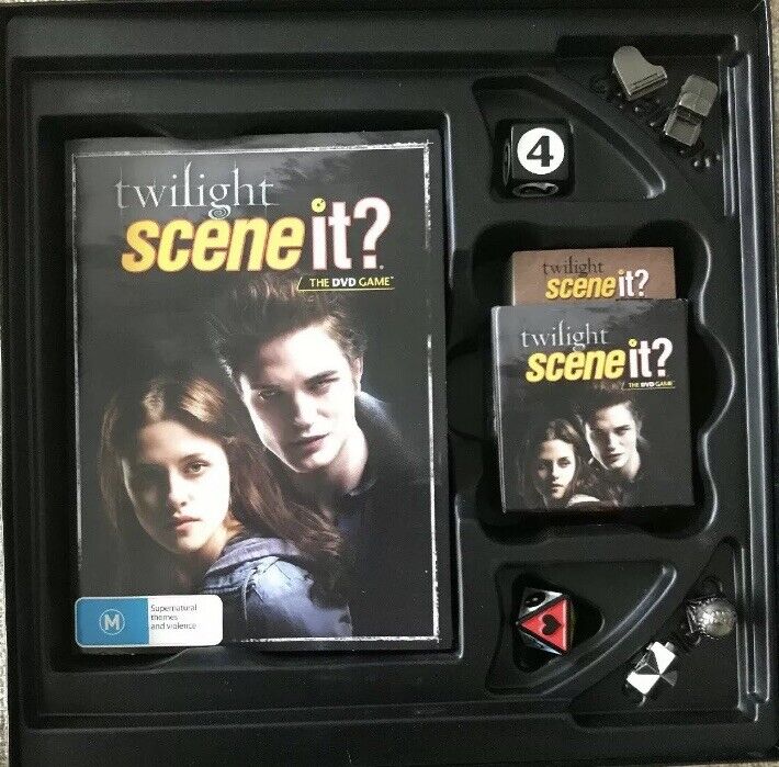 TWILIGHT Scene it? The DVD Game DELUXE Edition Complete NEW Unsealed Board Game