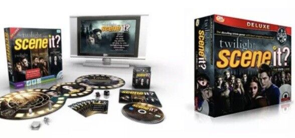TWILIGHT Scene it? The DVD Game DELUXE Edition Complete NEW Unsealed Board Game