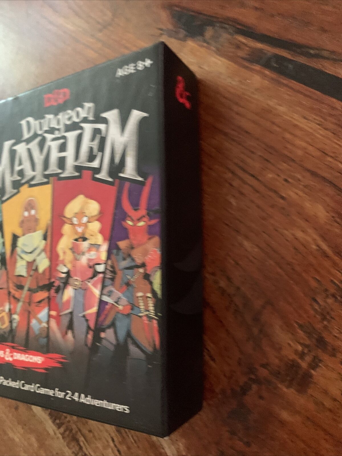 Board Game DUNGEON MAYHEM Dungeons & Dragons Card 2 4 Player 120 Cards 2018 New
