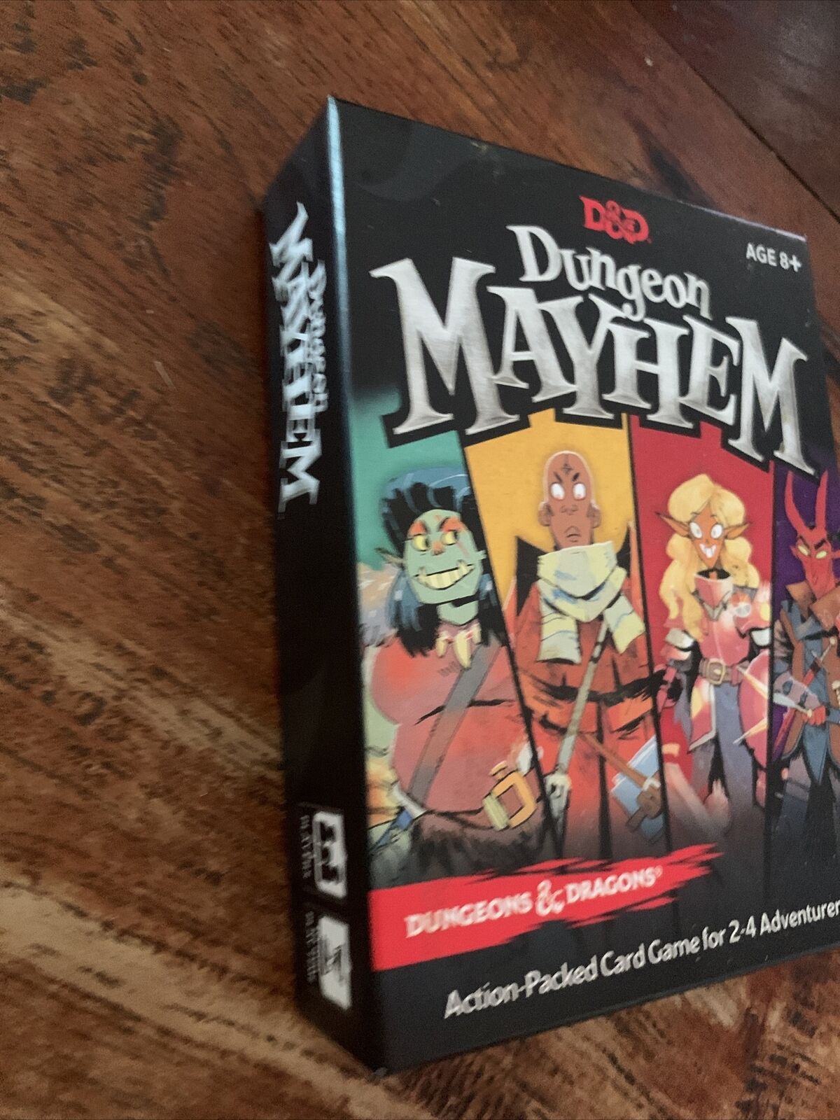Board Game DUNGEON MAYHEM Dungeons & Dragons Card 2 4 Player 120 Cards 2018 New